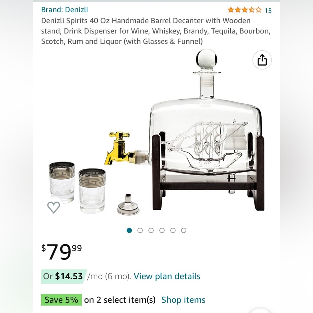 Drink Dispenser (with Glasses)